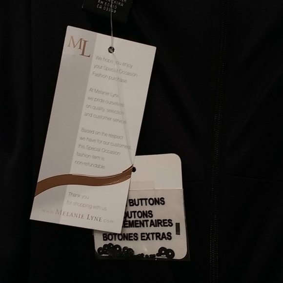 NWT Anne Klein evening/cocktail dress Size 16 - Picture 5 of 8